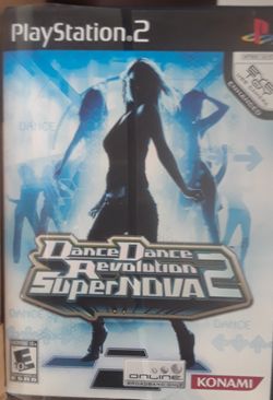 PS2 Dance dance revolution 2