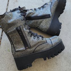 Black Diamond Bling Boots