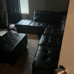 Sectional & Ottoman 