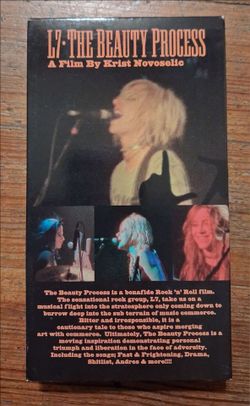 L7 The Beauty Process VHS Vintage Film Krist Rock Roll Band Music