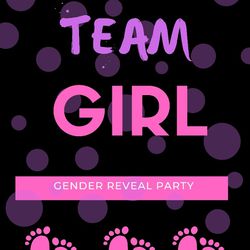 Gender Reveal T-shirts. Team Boy And Team Girl. Camisas De Revelacion De Genero