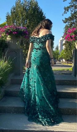 Green prom dress
