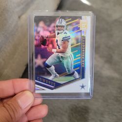 Dak Prescott Dallas Cowboys Elite Series Football Card