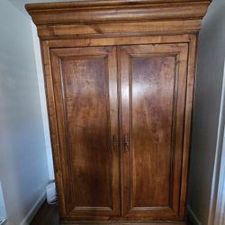 Louis Philippe Armoire Cherry Wood
