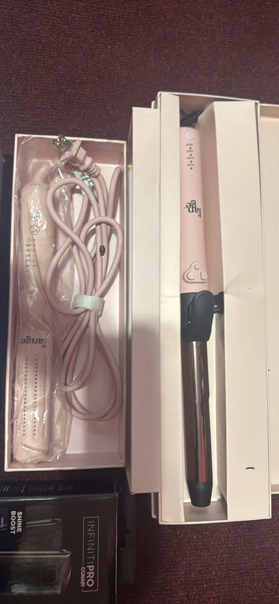 straightener and curling iron