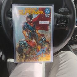 Absolute Superman #1 Signed Moyer