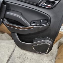 Chevy Tahoe Left Rear Door Panel