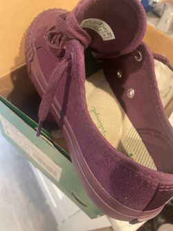 P.F. Flyers Low-Top Sneakers in Deep Purple