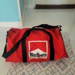 New 90's Marlboro Racing Team Duffle bag, Never used. 