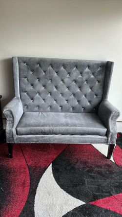 Small Grey elegant chair