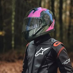 Casco Rosa  pink helmet