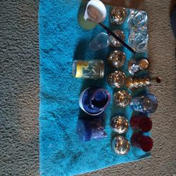 Candle Holders Wax Melter Wax Etc More To Be Added As I Find It