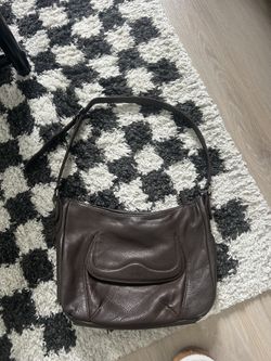 BROWN/BLACK PURSE