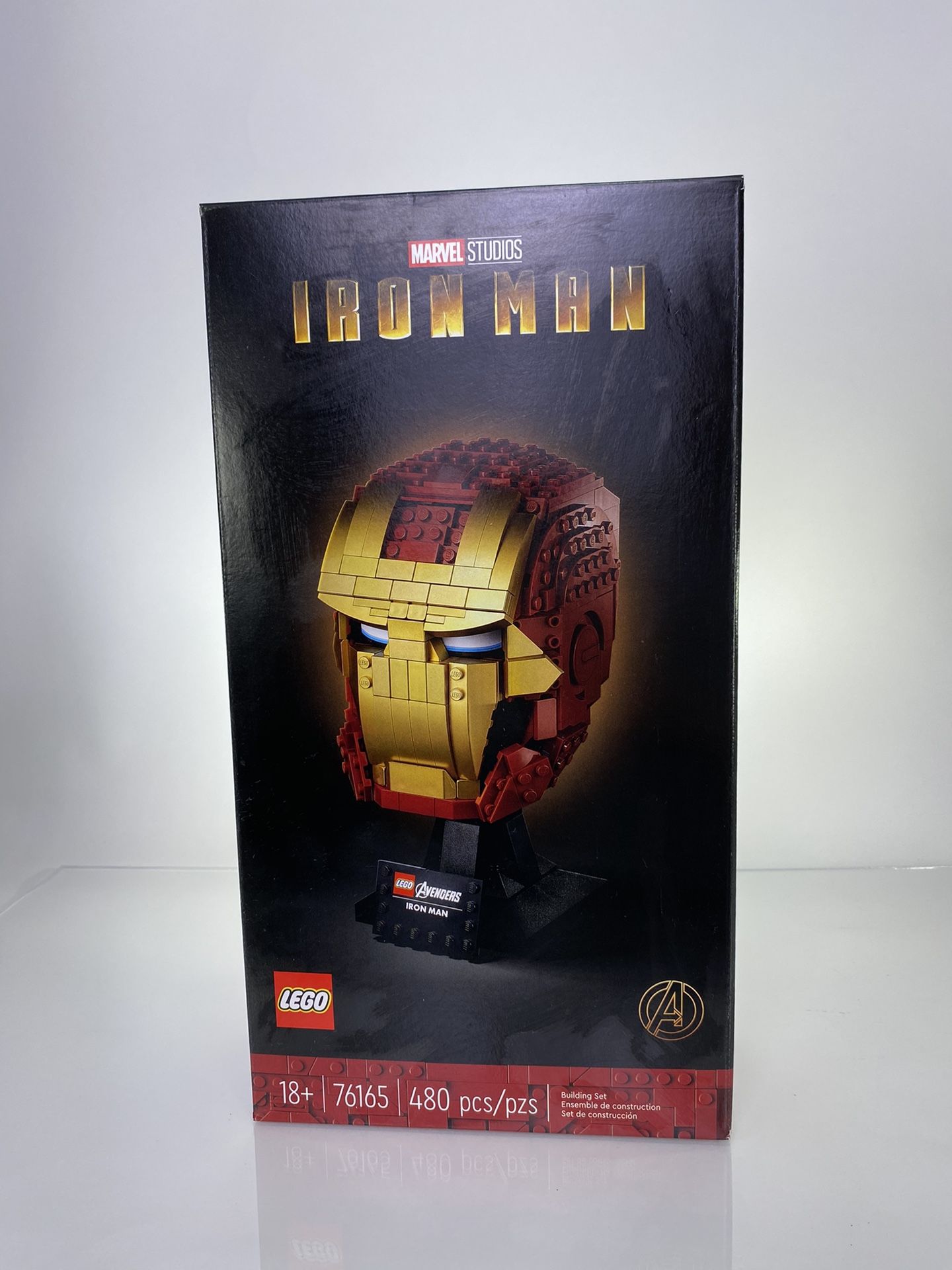 Lego Iron man Avengers helmet Buildings Set 76165 (480 pieces) factory sealed
