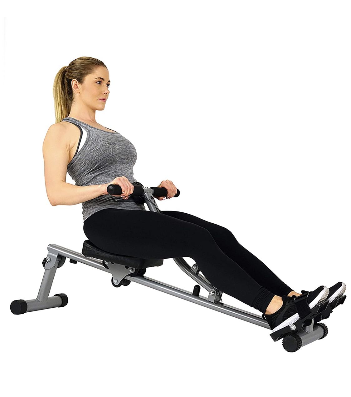 BRAND NEW HIGH QUALITY ADJUSTABLE ROWING MACHINE ROWER WITH DIGITAL MONITOR
