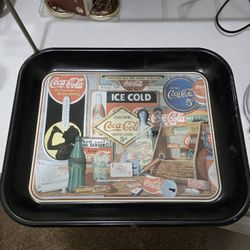 Vintage  Coke A Cola Commemorative Tray