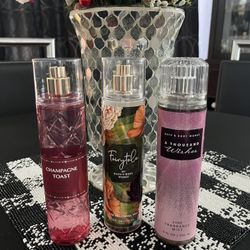 Set of 3 Bath & Body Fine Fragrance Most