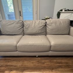 Dania Leather Sofa