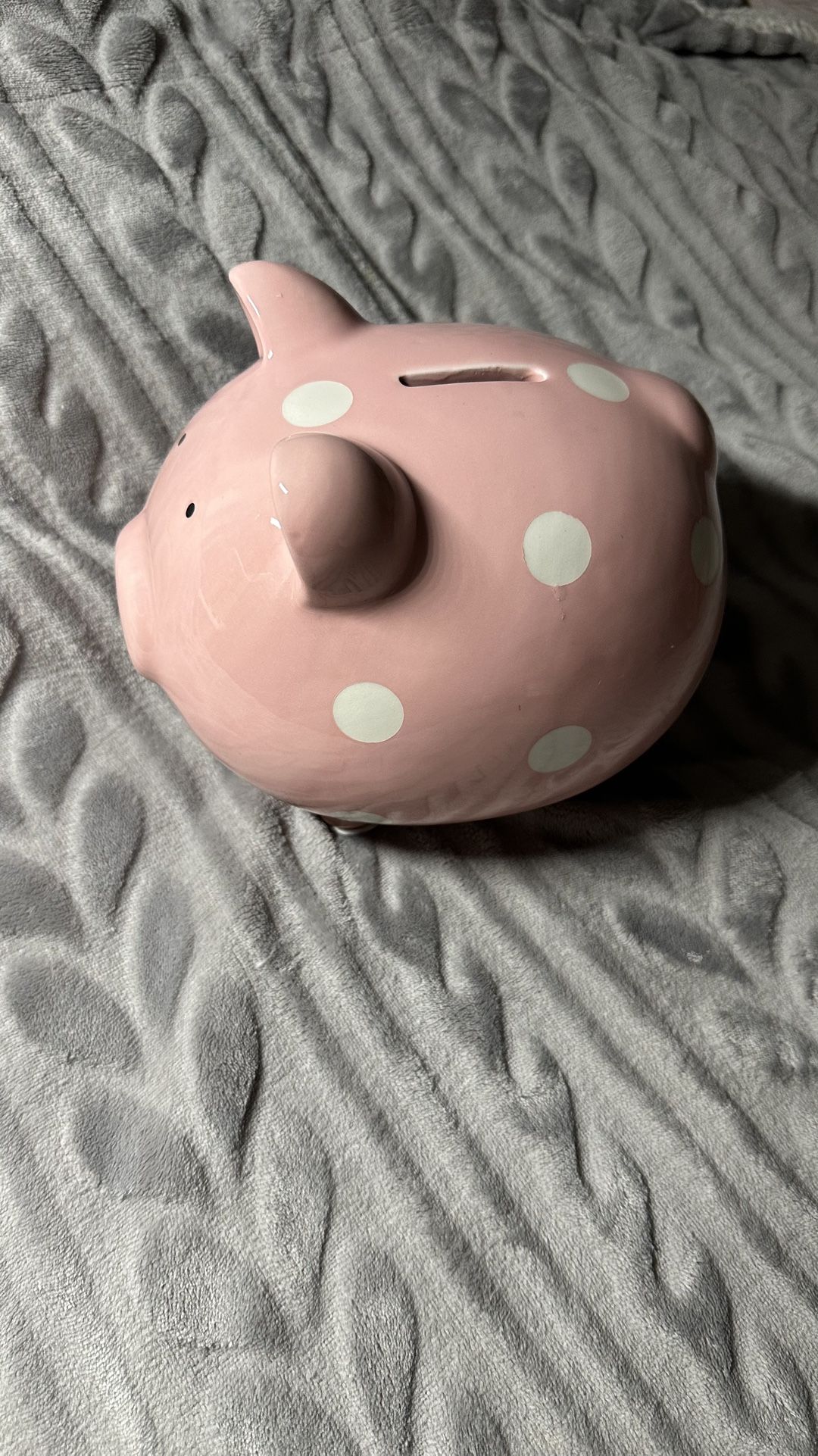 Pink Piggy Bank Coin