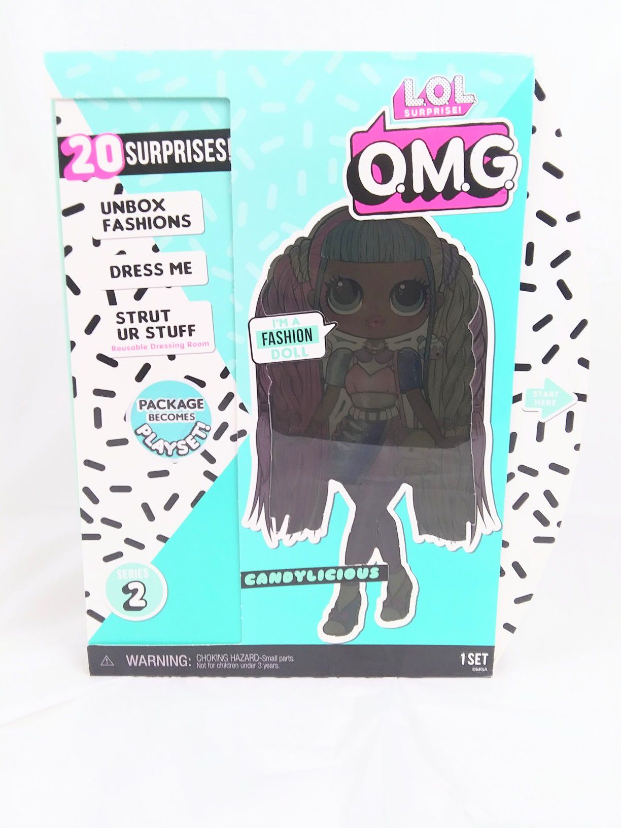 BRAND NEW - LOL Surprise OMG Series 2 Candylicious Fashion Doll O.M.G.