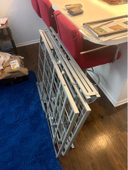 Queen metal bed frame