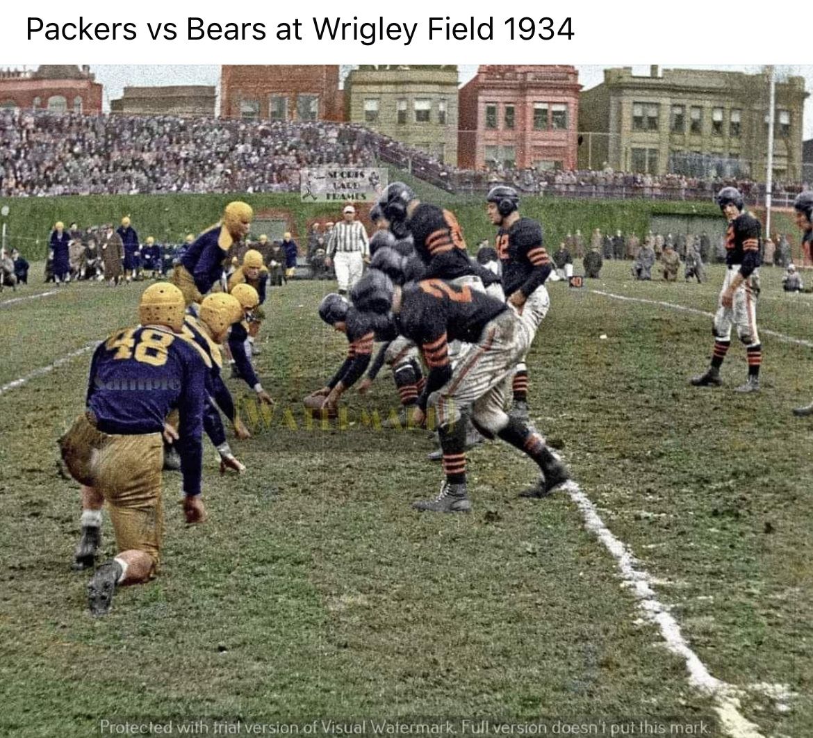 Bears’s Vs Packers- Dec 20