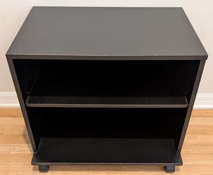 Rolling Cart with Adjustable Shelf