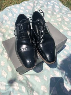 Stacy Adams black dress shoes