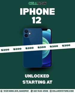 iPhone 12 unlocked