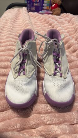 Purple/ white Jordan’s