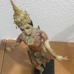 Statue-oriental- 1950 Vintage 