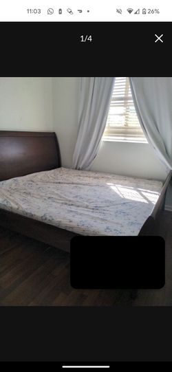 King Bed  Wooden. Great Condition