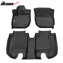 Fits 2016-2022 Honda HR-V All Weather 3D Molded Floor Mats 1st 2nd Row Carpets TPE