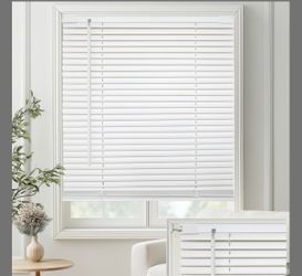 MYshade Cordless Horizontal Mini Blinds 42"W X 64"H