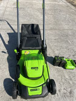 Greenworks Lawnmower 80v Self Propelled
