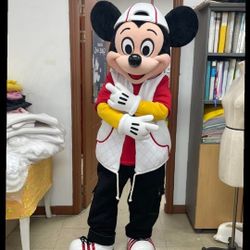 Rare Find! Brand-New "Hip-Hop Mickey" Mascot Costume - Professional Grade!