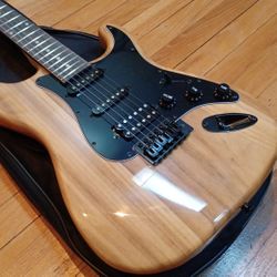 Electric Guitar With Bag And Accessories 