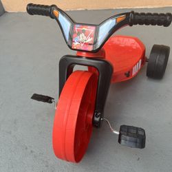 2 Toddler boys Tricycles