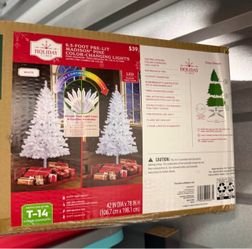 White Christmas Tree
