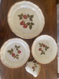 Dinnerware! By Mikasa “Strawberry Festival “ So Pretty!