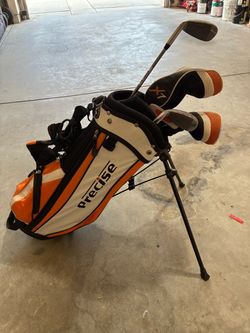Precise Junior, Kids, Childrens Golf Club Set with Stand Bag