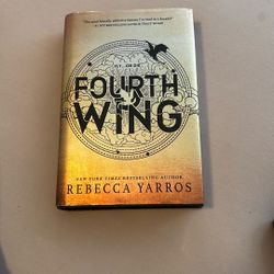 Fourth Wing By Rebecca Yarros - Hardcover, New 