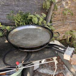Professional Paella Burner  + Paella Steel Pan