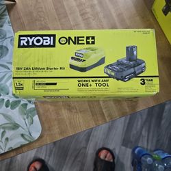Ryobi  18v  2ah