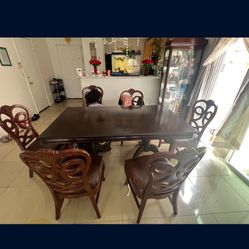Dining Table With 6 Chairs