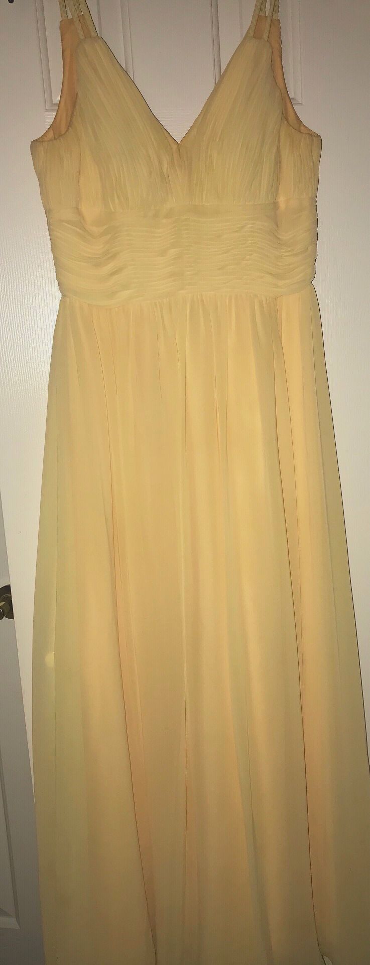 Bari Jay Yellow Gown/Dress