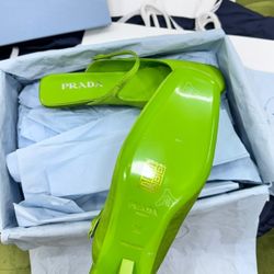 New Arrival: Stunning Square-Toe Heeled Slippers