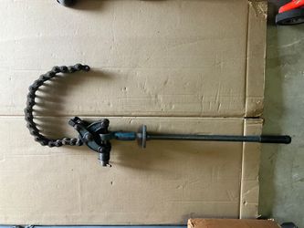 Wheeler cast iron pipe cutter