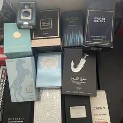 Assorted mens cologne