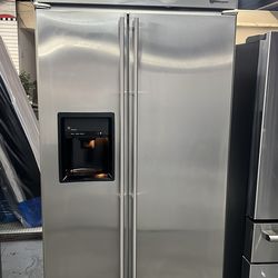 36”in wide 84” height GE monogram frige use perfect working and warranty